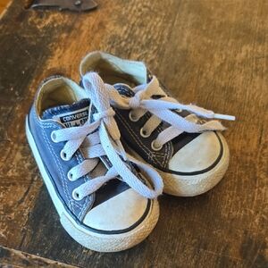 Converse Kids' Blue and White Sneakers